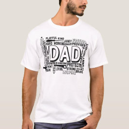 Pappa Fars dag Far födelsedag pappa Dada Popa T Shirt