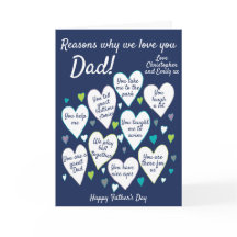 Pappa Fars dag har skäl att vi Kärlek er