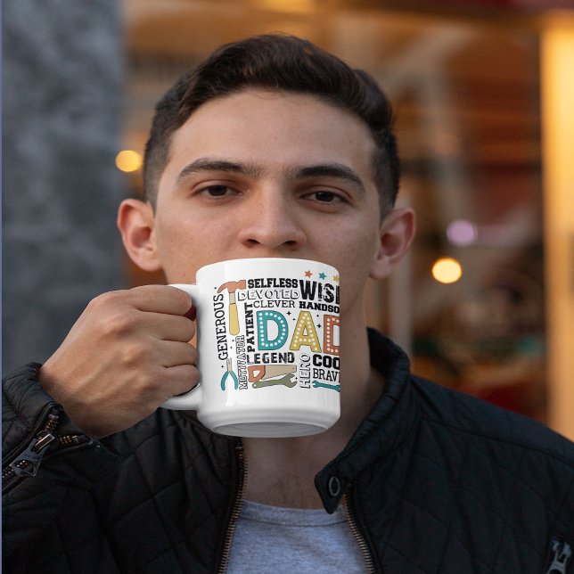Pappa Fars dag Kaffemugg (Dad Fathers Day Coffee Mug)