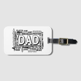 Pappa Fars dag pappa Birthday Pappa jul Bagagebricka