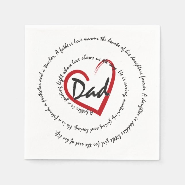 PAPPA - FARS DAG PAPPERSSERVETT (Framsidan)