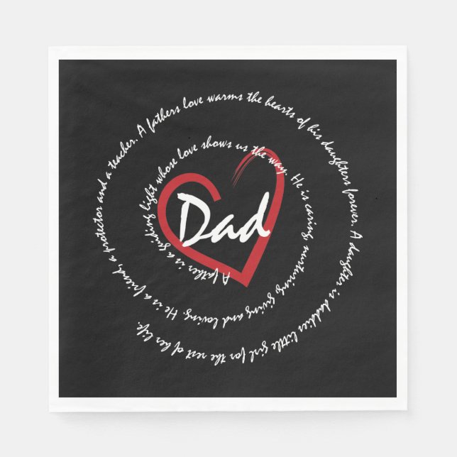 PAPPA - FARS DAG PAPPERSSERVETT (Framsidan)