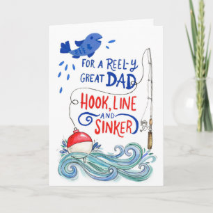 Pappa Fars Dag Reel-y Bra Pappa Kort
