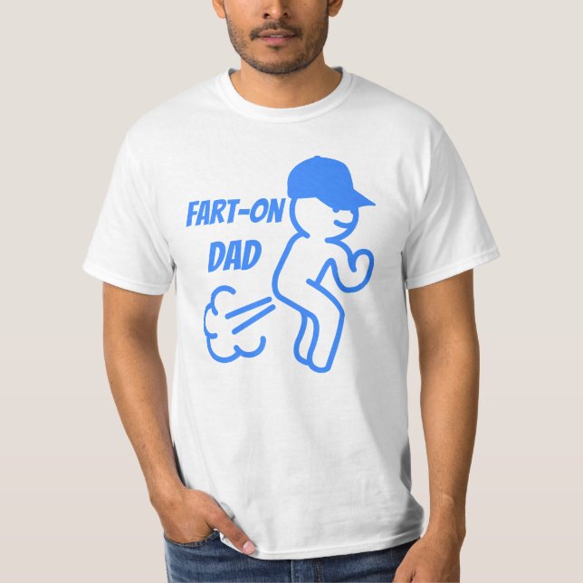 Pappa Fart-on T Shirt (Framsida)