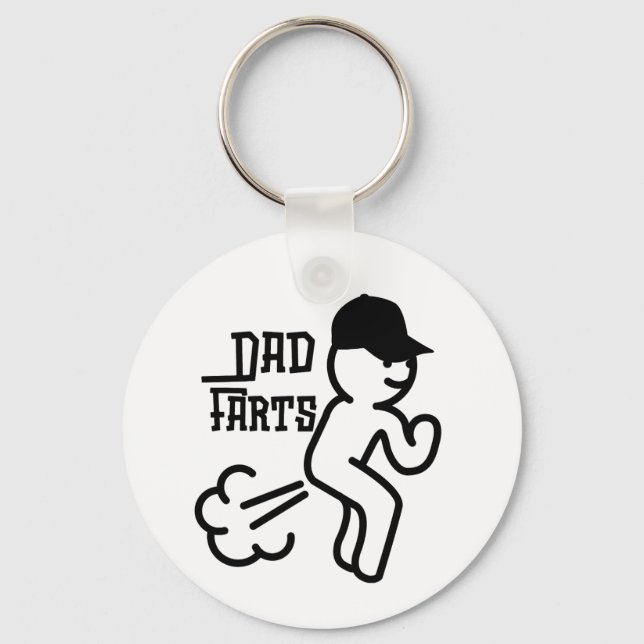 Pappa Farts Nyckelring (Framsida)