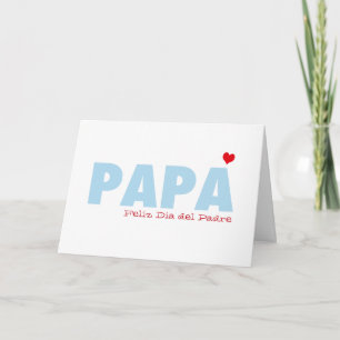 Pappa Feliz Diameter del Padre Kort