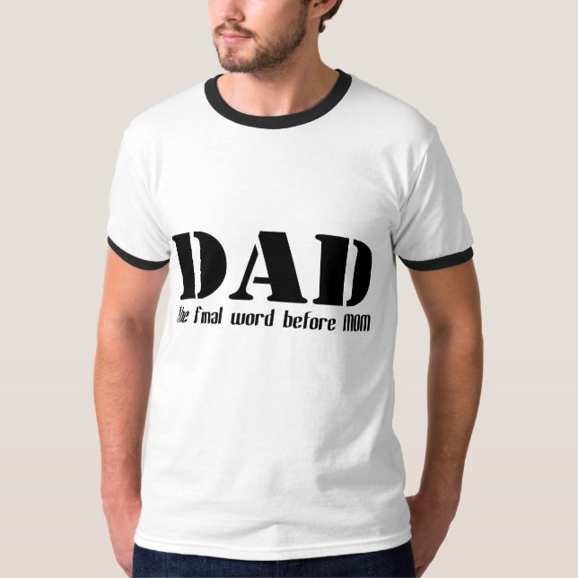 PAPPA finalord för MAMMAT-tröja Tee (Framsida)