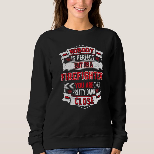 Pappa Fireman Firefighter T Shirt (Framsida)