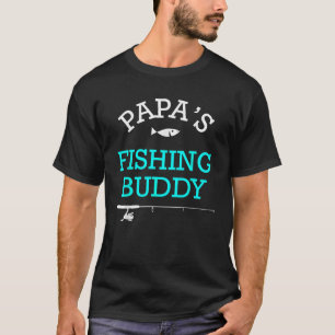 Pappa Fishing Buddy Cute Kids Gift T Shirt