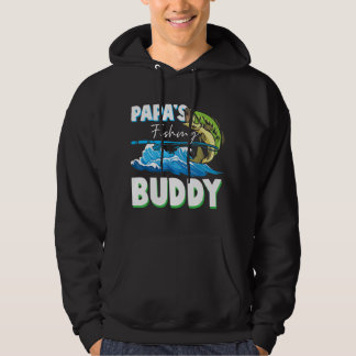 Pappa Fishing Buddy Pappa och Children Angler Hobb Hoodie