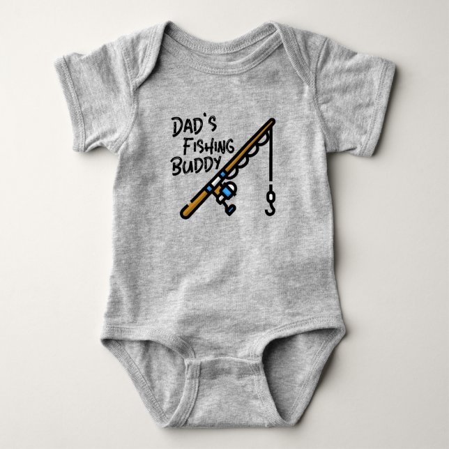 PAPPA FISHING BUDDY T SHIRT (Framsida)