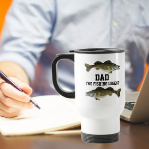 Pappa Fishing Legend Walleye Fish Fars dag Resemugg