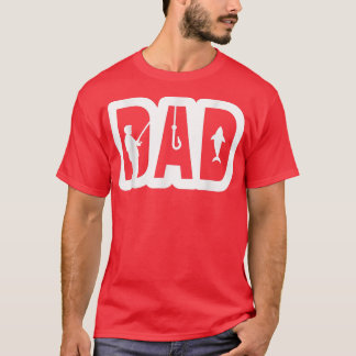 Pappa Fiskare, fiskande Pappa Fars dag Manar Coola T Shirt