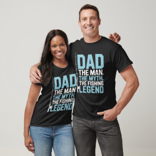 Pappa fiskeförklaring t shirt