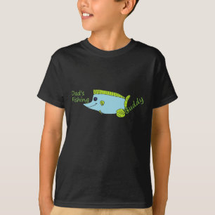 Pappa fiskekompisen lurar skjortan t shirt
