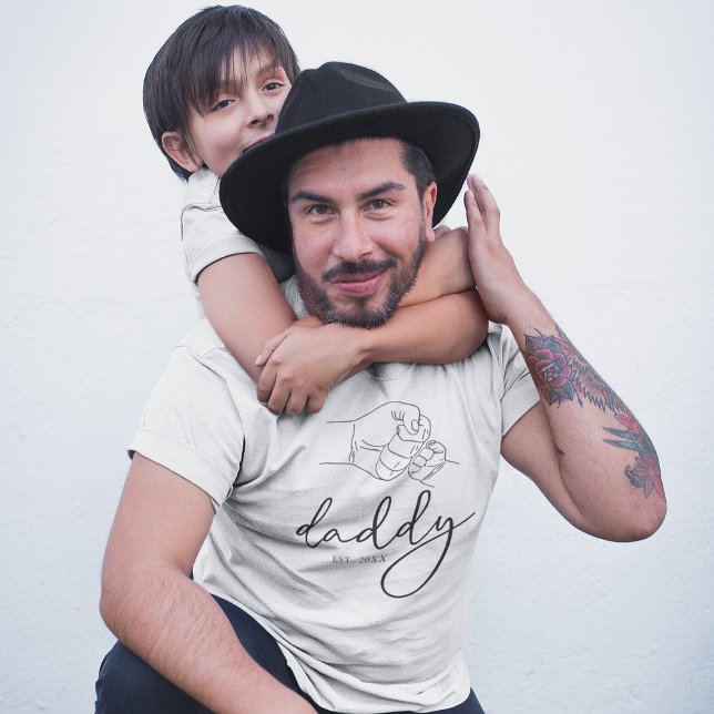 Pappa Fist Pump Fars dag T Shirt (Skapare uppladdad)