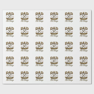 Pappa Fixare av Alla Gamla Ting Graverad Tröja_1 Presentpapper