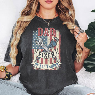 Pappa Fixare Av Alla Patriotiska Sakernas Skiftnyc T Shirt