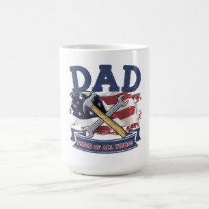 Pappa-fixeraren av hela sak kaffemugg