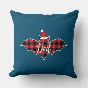 Pappa Fladdermus jul Pappa Pajama Red Play Buffalo Kudde