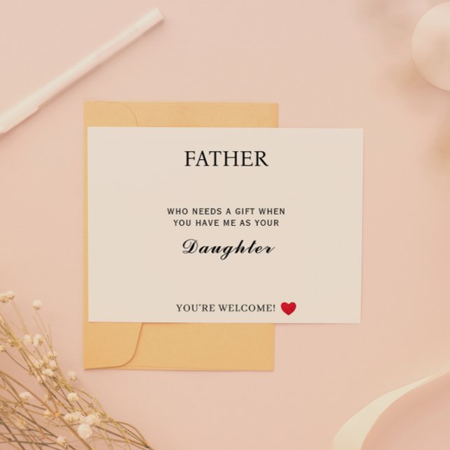 Pappa födelsedagskort julkort (Dad birthday Card)