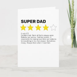 Pappa-födelsedagskort Kort