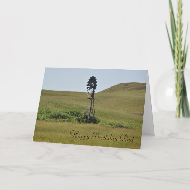 Pappa-födelsedagsmall Kort (Framsida)