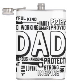 Pappa-födelsedagspresent far fars dag-papppresente fickplunta