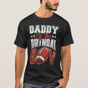 Pappa Football-födelsedagspojkfamiljen Baller b da T Shirt