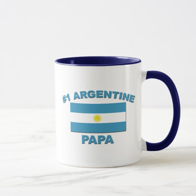 Pappa för argentinare #1 mugg (Höger)