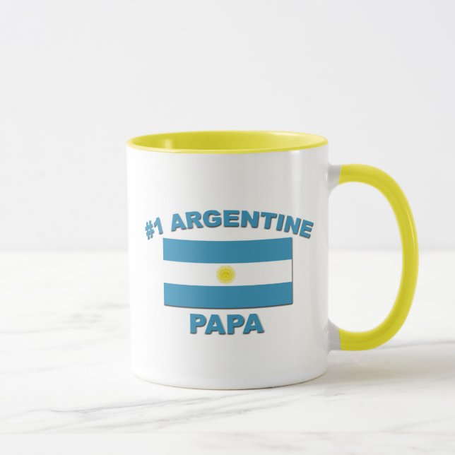 Pappa för argentinare #1 mugg (Höger)