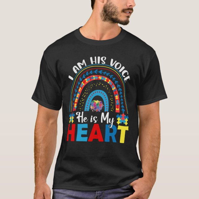 Pappa för autismmedvetenhet t shirt (Framsida)