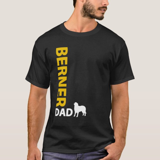 Pappa för Bernese berghund Tee (Framsida)