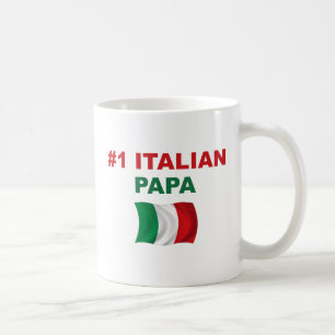 Pappa för italienare #1 kaffemugg