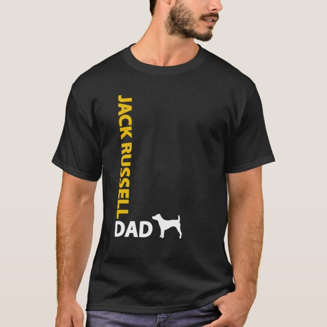 Pappa för jackRussell Terrier Tröja (Framsida)