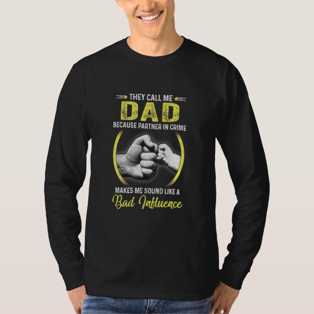 Pappa För manar De kallar mig Pappa T Shirt (Framsida)