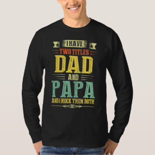 Pappa För manar har jag två avdelningar Pappa och T Shirt