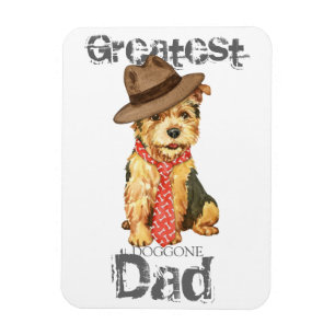 Pappa för Norwich Terrier Magnet