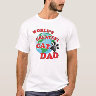 Pappa för världsmästarekatttass tee