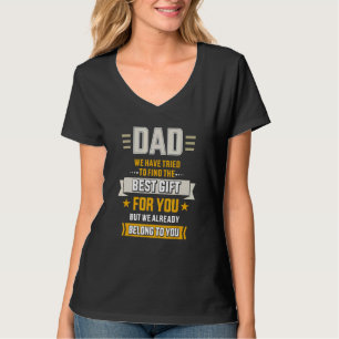 Pappa försökte hitta det bästa under Far-dagen frå T Shirt
