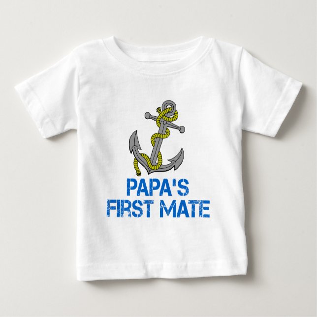 Pappa först kompis t shirt (Framsida)