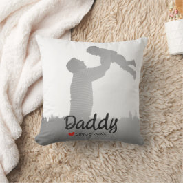 Pappa, första fars dag, första lycklig far kudde