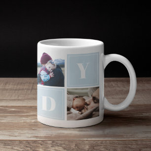 Pappa fotocollage Fars dag Kaffemugg