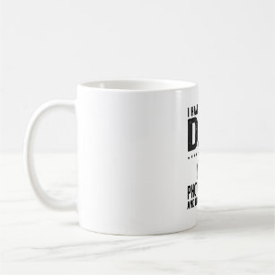 Pappa Fotograf Vintage Gravyr Tröja Design_1 Kaffemugg