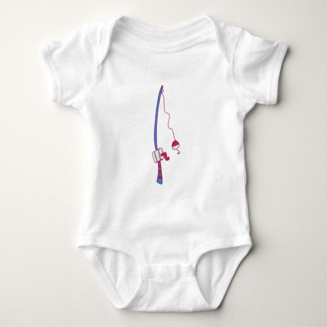 pappa framtida fiskekompis tee shirt (Framsida)
