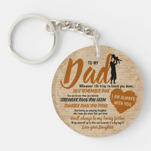 Pappa från dotter Fars dag-present
