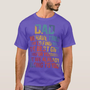 Pappa från Dotter Son Maka till pappa Vintage Fath T Shirt