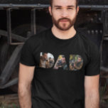 Pappa från fotomall för Hund T Shirt<br><div class="desc">Den här designen kan vara personlig om du väljer Redigera design. Du kan också överföra till andra objekt. Kontakta mig på colorflowcreations@gmail.com eller använda alternativet chatta överst på sidan om du vill ha den här designen på en annan produkt eller behöver hjälp med den här designen. Se mer av mina...</div>