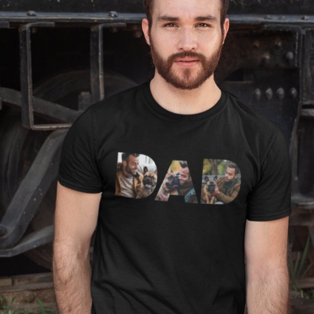 Pappa från fotomall för Hund T Shirt (Skapare uppladdad)