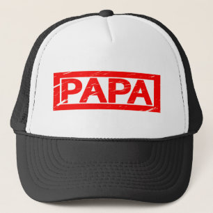 Pappa Frimärke Keps